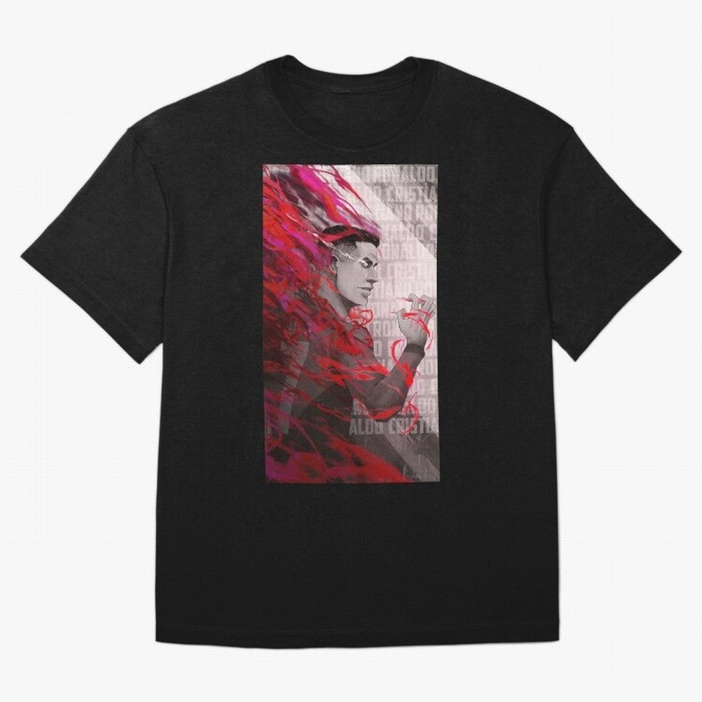 Cristiano Ronaldo x Blue Lock Oversized T-Shirt Celebrate Supporters United by the FIFA World Cup 2026 Journey through Haaland Highlights, France Pride, Classic Soccer Heritage, Championship Pressure, Fan Loyalty and International Pride; Ideal for