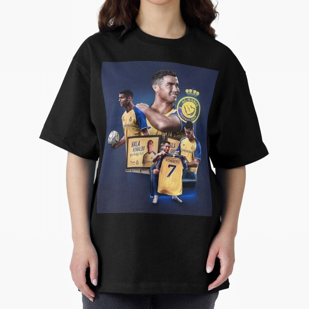 Art Cristiano Ronaldo Wallpaper Oversized T-Shirt Bring a Vintage Feel to FIFA World Cup 2026 USA Canada Mexico Built around Neymar, Haaland and Cristiano Ronaldo, England and Germany Energy, Retro Football Energy, Iconic Rivalries, Trophy Chase