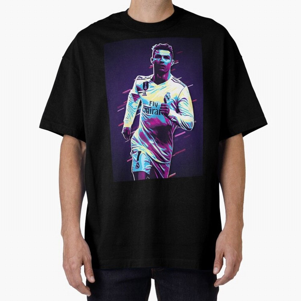 Cr7 Oversized T-Shirt Follow the Road to the FIFA World Cup 2026 Group Stage Journey through Mbappe Highlights, Argentina and Brazil Pride, Game Day Rituals, Football Legends, Country Pride and the Road to the Final; Built for Supporters Chasing