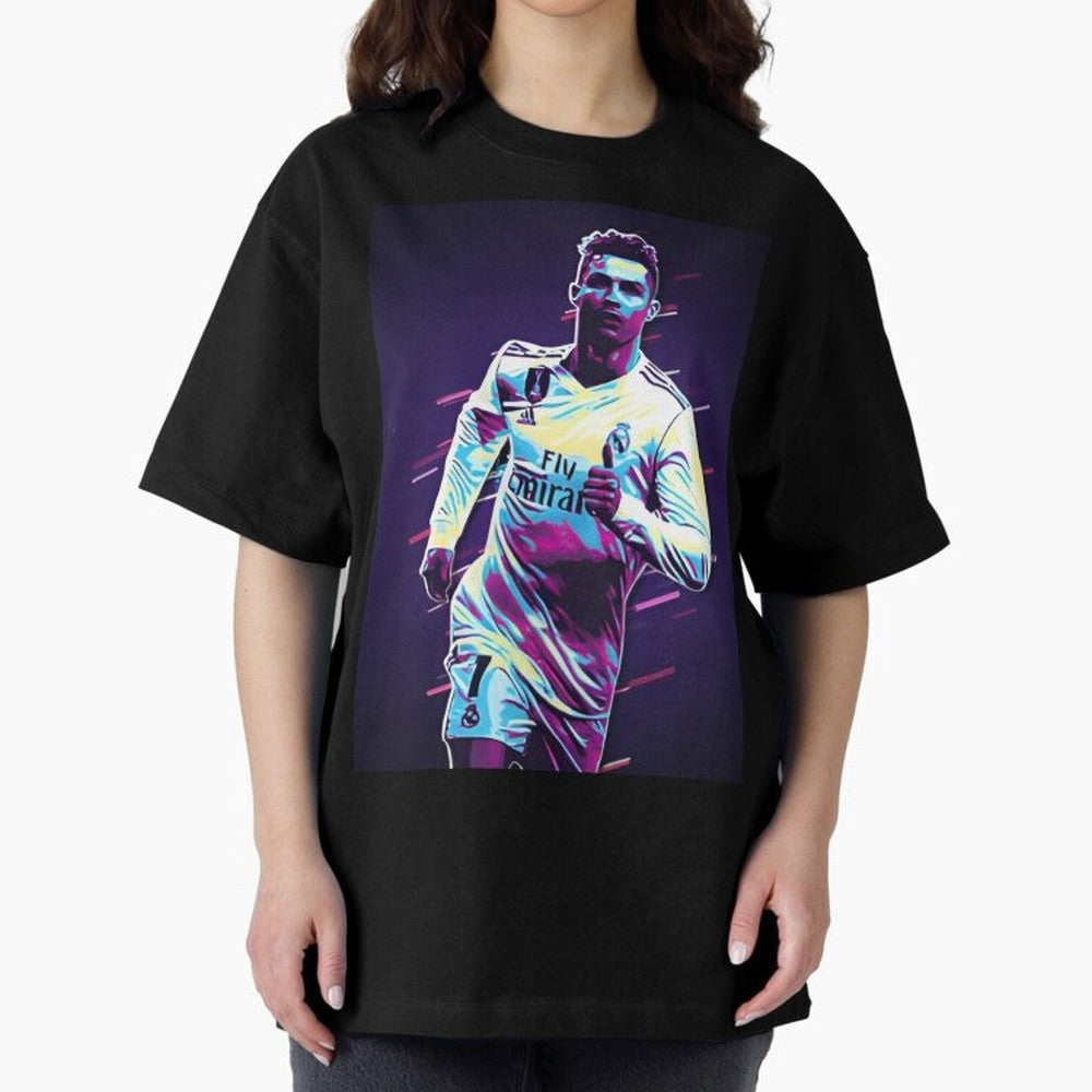 Cr7 Oversized T-Shirt Follow the Road to the FIFA World Cup 2026 Group Stage Journey through Mbappe Highlights, Argentina and Brazil Pride, Game Day Rituals, Football Legends, Country Pride and the Road to the Final; Built for Supporters Chasing