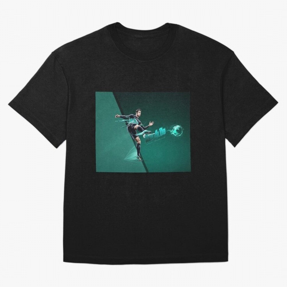 Cristiano Ronaldo #442 Oversized T-Shirt Celebrate Classic Football Spirit in Global Football Passion for FIFA World Cup 2026 Group Stage, Built around CR7 and Messi, France, Football Festival Excitement, Trophy Ambitions, Country Rivalries and