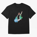 Cristiano Ronaldo Oversized T-Shirt Celebrate the Magic of FIFA World Cup 2026 Group Stage for Fans of Haaland and Mbappe and England and Germany, Bringing Football Festival Excitement, Trophy Ambitions, Country Rivalries and Star Player Buzz; Made