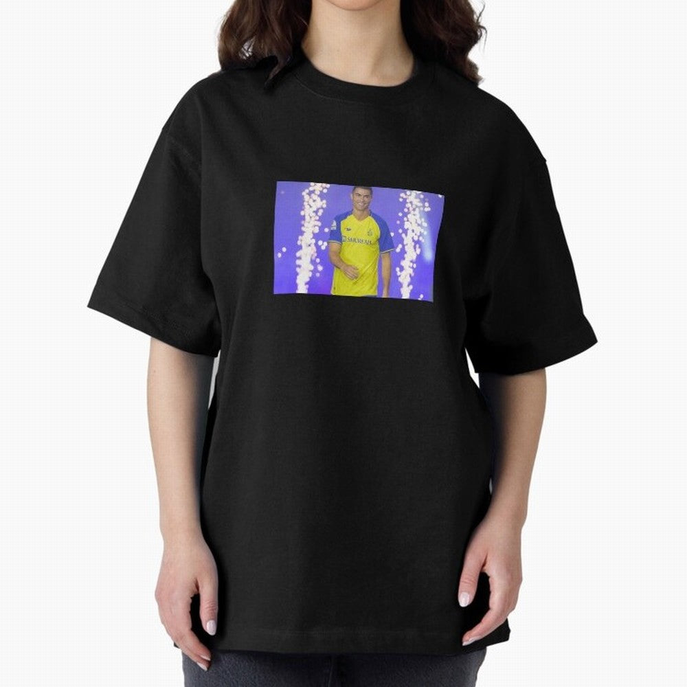 CRISTIANO RONALDO AL NASSR Oversized T-Shirt Celebrate the FIFA World Cup 2026 Group Stage Journey through CR7 Highlights, England and Germany Pride, Champion Mindset, Group Stage Buzz, Knockout Tension and Passionate Fan Culture; Built for