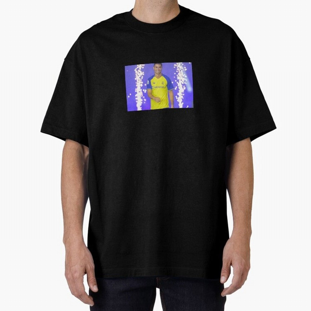 CRISTIANO RONALDO AL NASSR Oversized T-Shirt Celebrate the FIFA World Cup 2026 Group Stage Journey through CR7 Highlights, England and Germany Pride, Champion Mindset, Group Stage Buzz, Knockout Tension and Passionate Fan Culture; Built for