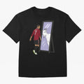 Cristiano Ronaldo Mirror GOAT Oversized T-Shirt Treasure the FIFA World Cup 2026 Group Stage Journey through Neymar Highlights, Brazil Pride, Sports Nostalgia, International Competition, Famous Players and Unforgettable Victories; Great for