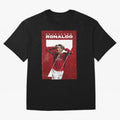 Cristiano Ronaldo Oversized T-Shirt Feel the Heartbeat of FIFA World Cup 2026 USA Canada Mexico Spirit, with Brazil, Mbappe, Worldwide Fan Energy, Dramatic Goals, Stadium Lights and Championship Celebrations; Ideal for Fans Who Follow Messi,