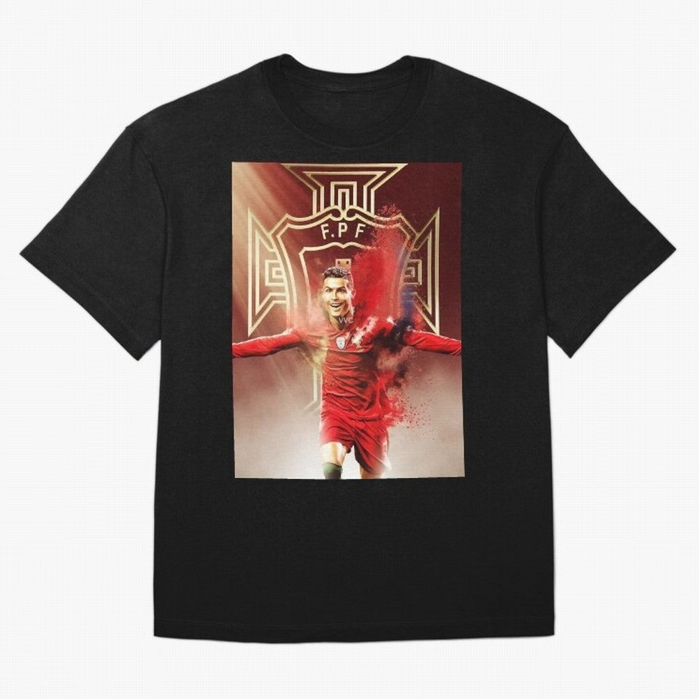 CR>7 Por Oversized T-Shirt Show Love for Legendary Goals in FIFA World Cup 2026 USA Canada Mexico for Fans of Messi and Cristiano Ronaldo and Argentina, France and Brazil, Bringing Tournament Hype, Historic Matchups, Family Viewing Parties and
