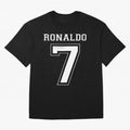 cristiano ronaldo Oversized T-Shirt Celebrate the Stars of Match Day Hype around FIFA World Cup 2026 USA Canada Mexico, Haaland, Argentina and Brazil, Football Festival Excitement, Trophy Ambitions, Country Rivalries and Star Player Buzz; Ideal for