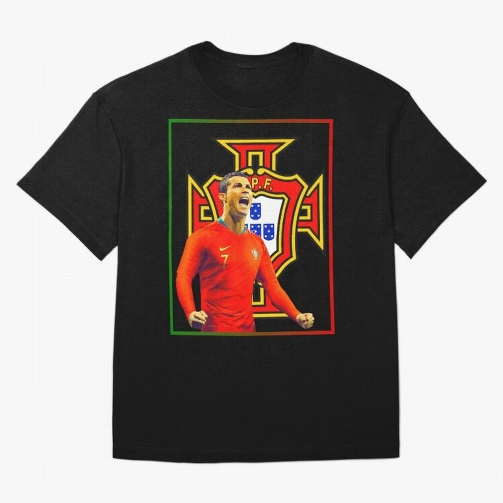 cristiano ronaldo Oversized T-Shirt Capture FIFA World Cup 2026 Group Stage for Fans of Haaland and England and Germany, Bringing Football Passion, Legendary Performances, Festival Vibes and Supporter Community; Made for Die Hard Supporters, Soccer