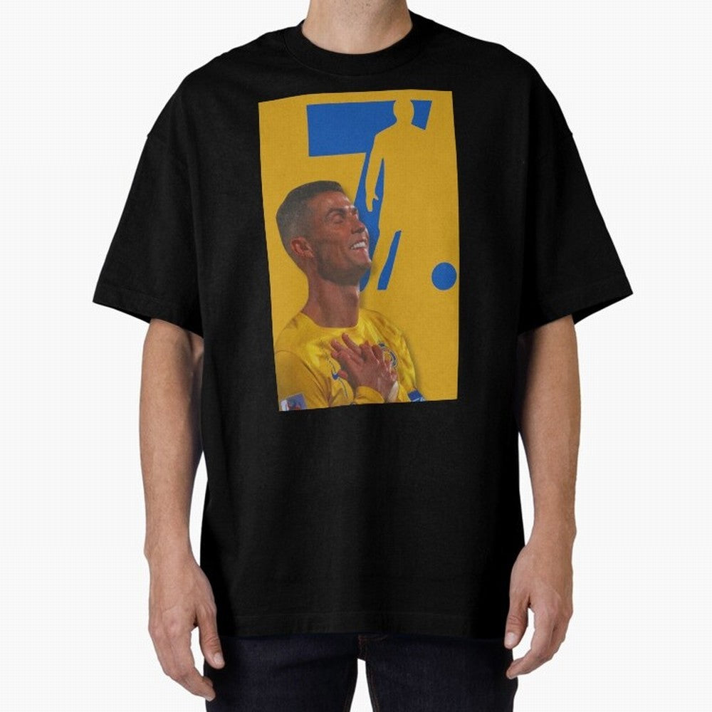 Cristiano ronaldo Oversized T-Shirt Join the Global Buzz around Global Football Passion for FIFA World Cup 2026 USA Canada Mexico, Made for CR7 and Messi, France, Fan Favorite Moments, National Team Passion, Big Match Drama and Soccer History;