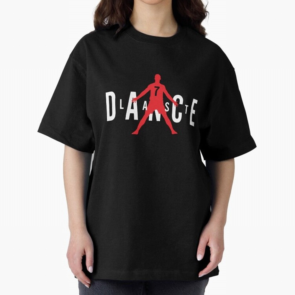 The Last Dance CR7 Oversized T-Shirt Capture Global Football Passion for FIFA World Cup 2026 USA Canada Mexico, Filled with Haaland and Mbappe, England, France and Netherlands, Championship Spirit, Famous Goals, Roaring Crowds and International
