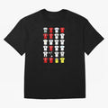 Cristiano Ronaldo Football Shirt Oversized T-Shirt Celebrate the Magic of FIFA World Cup 2026 Spirit, Featuring Portugal, Mbappe, Vintage Soccer Flavor, Modern Football Stars, National Flags and Final Night Emotion; Ideal for Fans Who Follow Messi,
