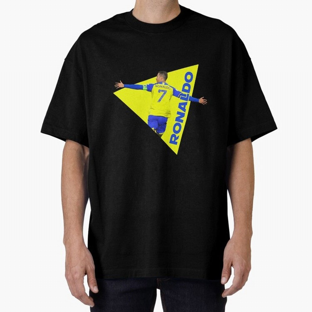 Cristiano Ronaldo Oversized T-Shirt Mark FIFA World Cup 2026 for Fans of Messi, Neymar and Mbappe and Spain and Netherlands, Bringing Global Supporter Spirit, Legendary Goals, National Colors and Tournament Celebration; Perfect for Fans,