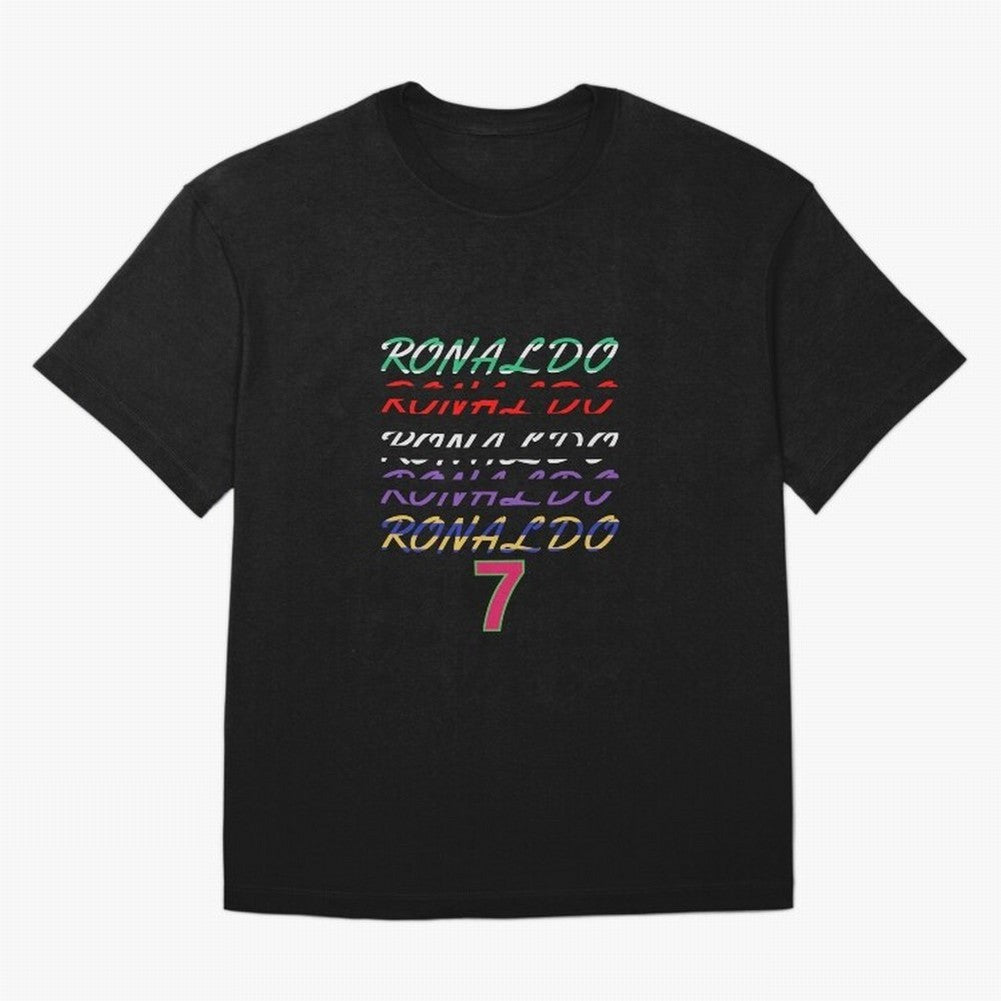 LOVE CR7 RONALDO - ALL CAREER Oversized T-Shirt Enjoy FIFA World Cup 2026 Group Stage Spirit, Filled with Argentina and Brazil, Cristiano Ronaldo, Match Day Excitement, Supporter Culture, Golden Goals and Global Football Passion; Great for