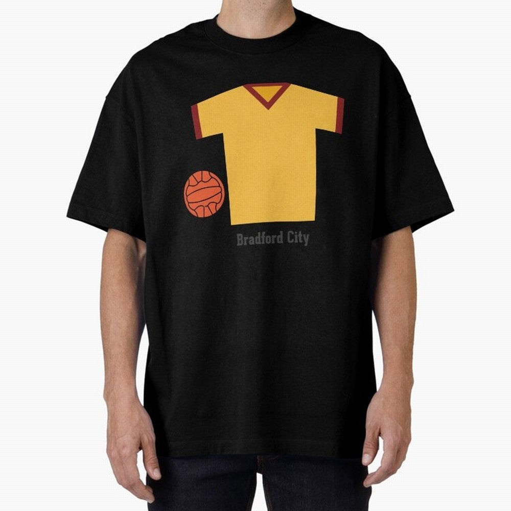 Bradford City Oversized T-Shirt Bring a Vintage Feel to the FIFA World Cup 2026 Group Stage Journey through Neymar, Haaland and Cristiano Ronaldo Highlights, England, France and Netherlands Pride, Fan Favorite Moments, National Team Passion, Big