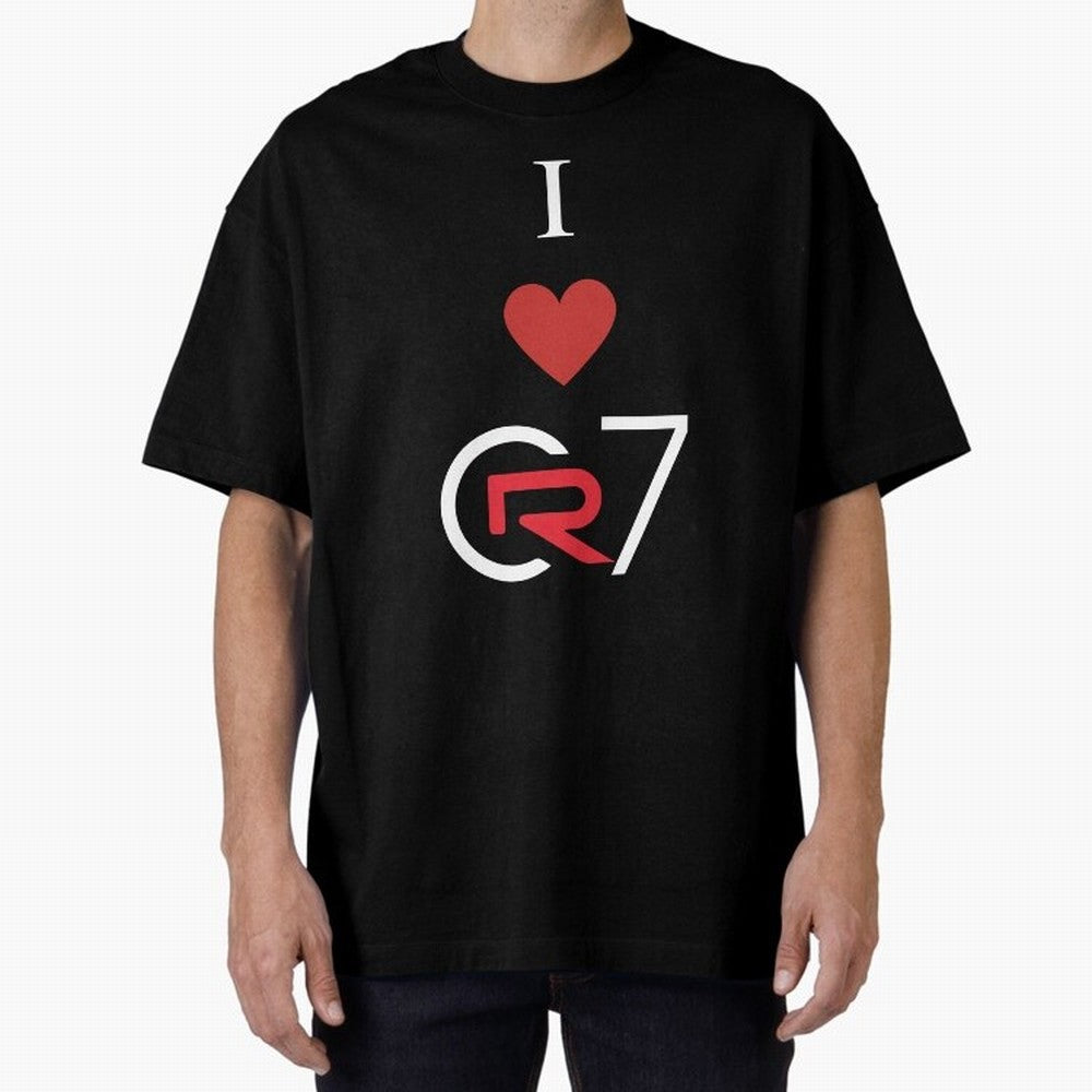 Cristiano Ronaldo T-shirt Oversized T-Shirt Live for the Drama of Match Day Hype around FIFA World Cup 2026, Messi, Neymar and Mbappe, Brazil, Worldwide Fan Energy, Dramatic Goals, Stadium Lights and Championship Celebrations; Ideal for Fans Who