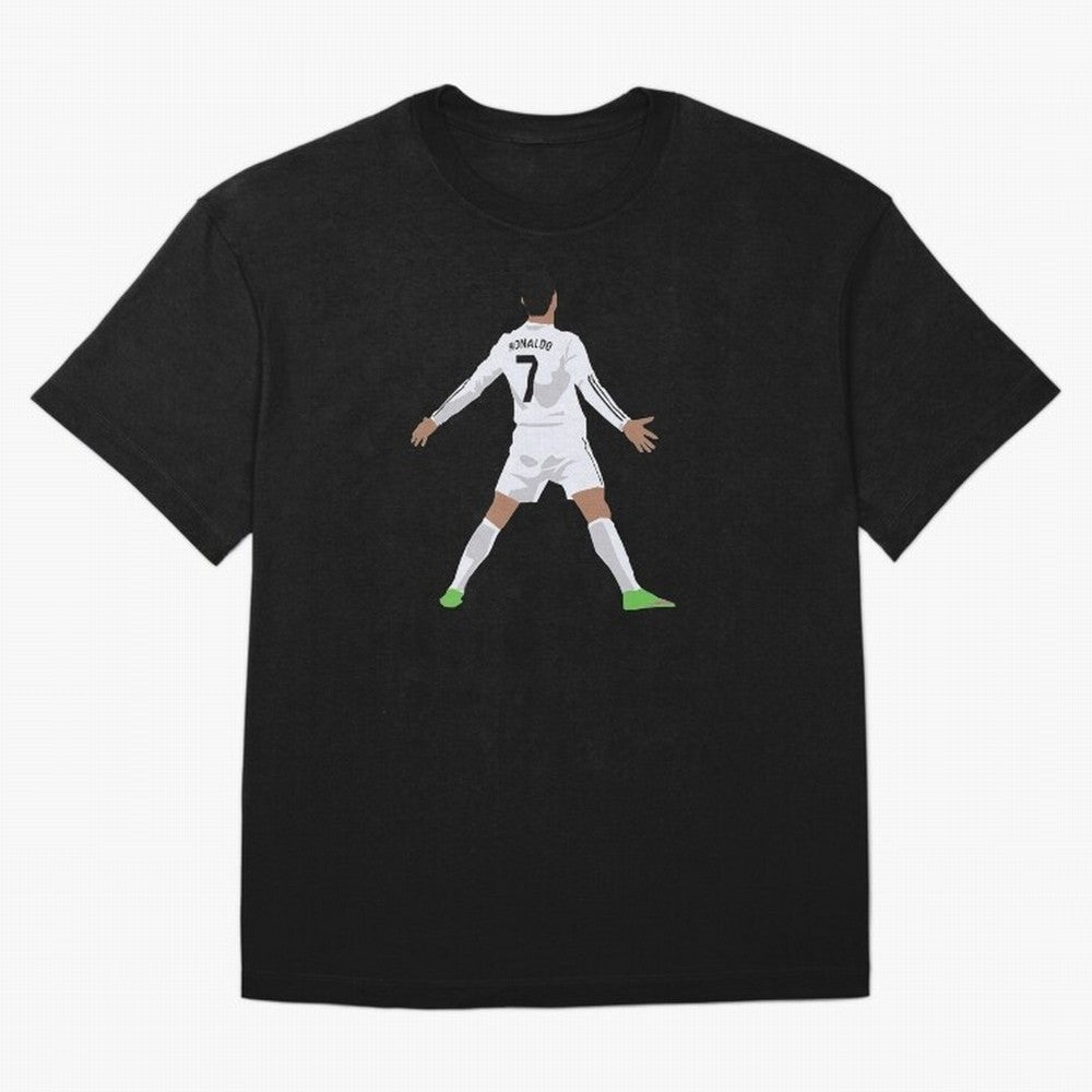 Cristiano Ronaldo Oversized T-Shirt Join the Countdown to FIFA World Cup 2026 Group Stage Spirit, with Brazil, Messi, Neymar and Mbappe, Retro Football Energy, Iconic Rivalries, Trophy Chase Drama and Stadium Atmosphere; Built for Supporters