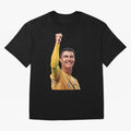 Cristiano Ronaldo - CR 7 Celebration Oversized T-Shirt Turn Every Weekend Toward Match Day Hype around FIFA World Cup 2026 Group Stage, Cristiano Ronaldo, Haaland and CR7, Brazil, Portugal and Argentina, Supporter Pride, Iconic Celebrations,