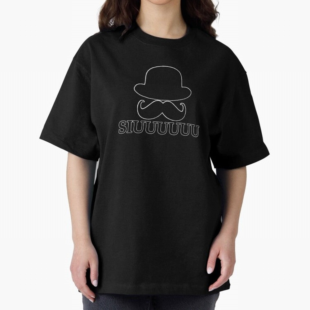 Siuuu Cristiano ronaldo Oversized T-Shirt Honor Football Greatness during FIFA World Cup 2026 Spirit, Built around Argentina, Mbappe and Neymar, Football Festival Excitement, Trophy Ambitions, Country Rivalries and Star Player Buzz; Ideal for Fans