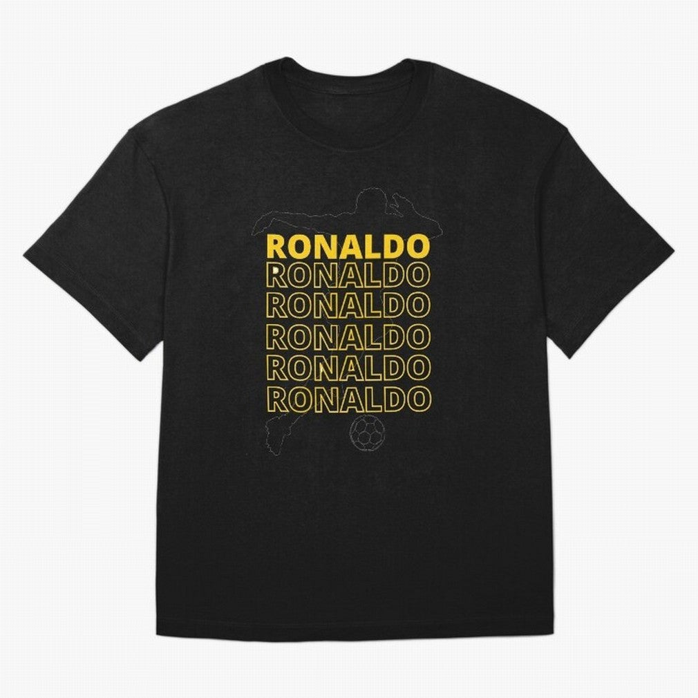 Ronaldo Oversized T-Shirt Capture FIFA World Cup 2026 with Messi and Cristiano Ronaldo, Portugal, Spain and Germany Energy, Football History, Final Match Energy, Crowd Noise and Once in a Lifetime Moments; Great for Supporters Who Love Legendary