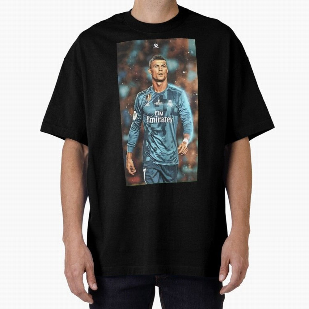 Cr7 Oversized T-Shirt Enjoy FIFA World Cup 2026 Group Stage for Fans of Neymar and Brazil, Portugal and Argentina, Bringing Vintage Soccer Flavor, Modern Football Stars, National Flags and Final Night Emotion; Created for Match Day Parties, Soccer