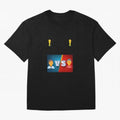 THE RONALDO VS MESSI Oversized T-Shirt Show Passion for the Stars of Global Football Passion for FIFA World Cup 2026 Group Stage, Connected to Neymar, England, France and Netherlands, Soccer Culture, Superstar Moments, National Team Dreams and
