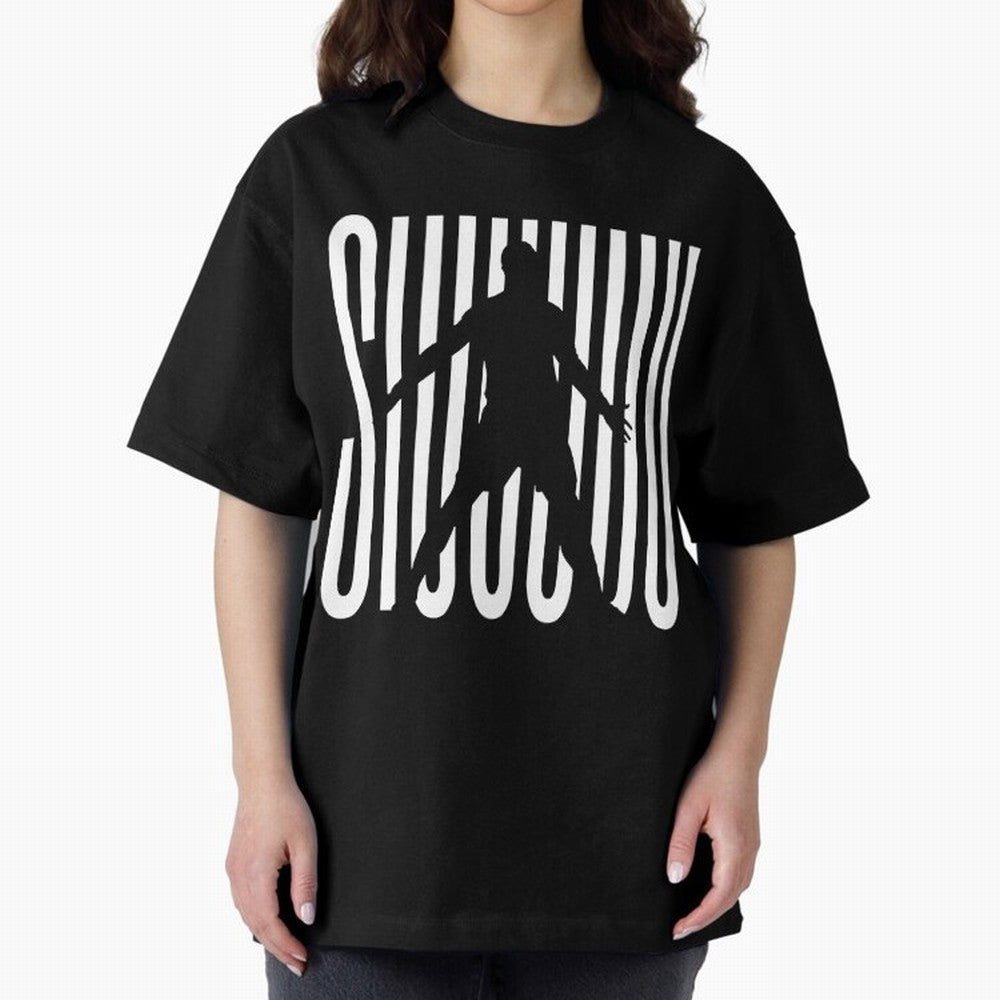 Siuuu CR7, cristiano ronaldo funny Oversized T-Shirt Show Match Day Excitement for FIFA World Cup 2026 Group Stage Spirit, Inspired by Brazil, Portugal and Argentina, Cristiano Ronaldo, Haaland and CR7, Championship Spirit, Famous Goals, Roaring