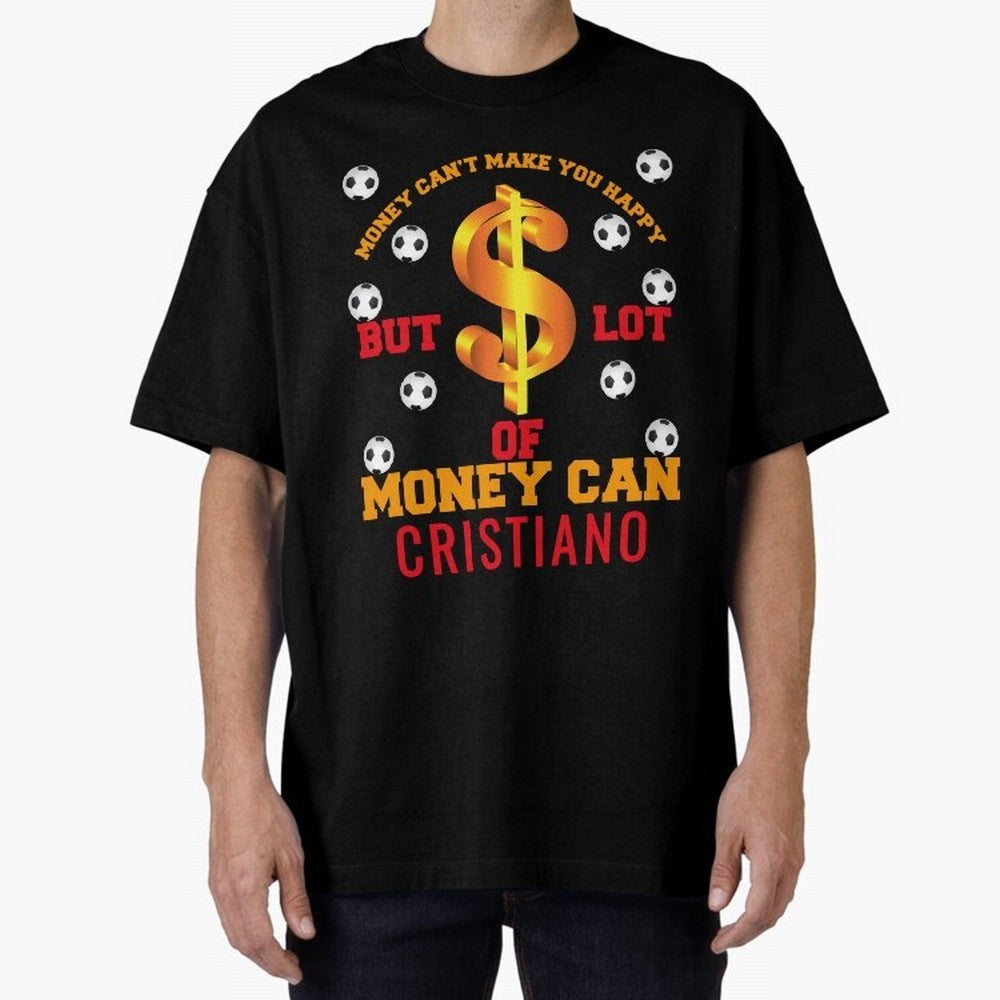 Cristiano Ronaldo al nassr Oversized T-Shirt Represent Football Lovers during FIFA World Cup 2026 USA Canada Mexico for Fans of Cristiano Ronaldo, Haaland and CR7 and England and Germany, Bringing Sports Nostalgia, International Competition, Famous