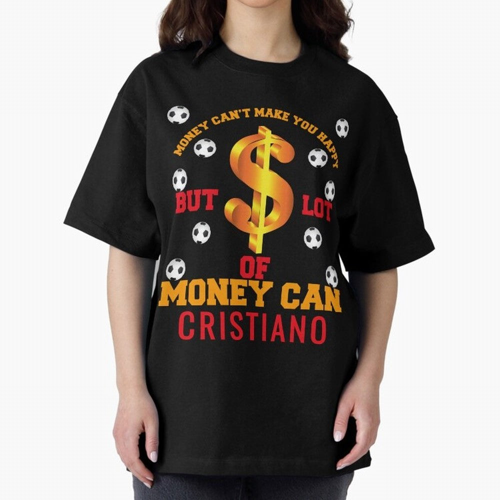 Cristiano Ronaldo al nassr Oversized T-Shirt Represent Football Lovers during FIFA World Cup 2026 USA Canada Mexico for Fans of Cristiano Ronaldo, Haaland and CR7 and England and Germany, Bringing Sports Nostalgia, International Competition, Famous