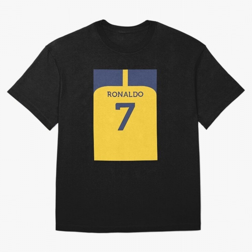 Cristiano Ronaldo Al Nassr Oversized T-Shirt Celebrate Fan Favorites in FIFA World Cup 2026 for Fans of CR7 and Messi and England, Bringing Championship Spirit, Famous Goals, Roaring Crowds and International Football Unity; Great for Watch Parties,