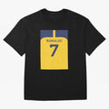Cristiano Ronaldo Al Nassr Oversized T-Shirt Celebrate Fan Favorites in FIFA World Cup 2026 for Fans of CR7 and Messi and England, Bringing Championship Spirit, Famous Goals, Roaring Crowds and International Football Unity; Great for Watch Parties,