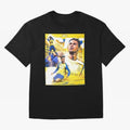 Cristiano Ronaldo Al-Nassr Football Club Oversized T-Shirt Show Up for the Glory of FIFA World Cup 2026 for Fans of Messi and England, Bringing Stadium Chants, National Pride, Trophy Dreams and Unforgettable Football Memories; Perfect for Fans,