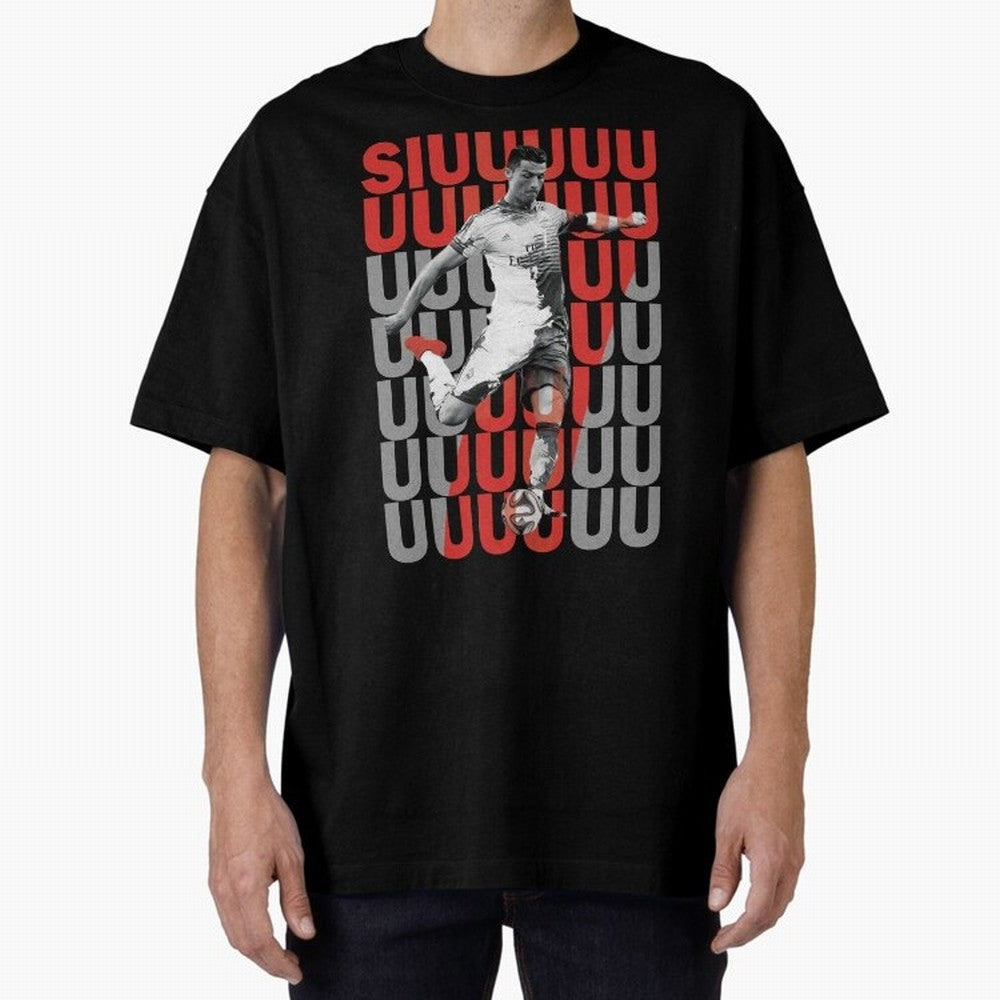 Siuuuuuu Cristiano Ronaldo Classic Oversized T-Shirt Bring Legendary Rivalry Energy to FIFA World Cup 2026 Group Stage for Fans of Cristiano Ronaldo, Haaland and CR7 and Argentina, Bringing Football Festival Excitement, Trophy Ambitions, Country
