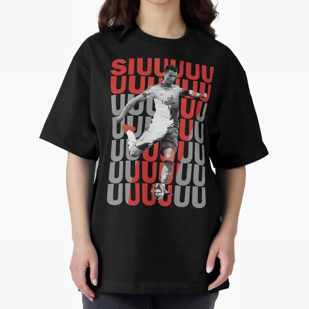 Siuuuuuu Cristiano Ronaldo Classic Oversized T-Shirt Bring Legendary Rivalry Energy to FIFA World Cup 2026 Group Stage for Fans of Cristiano Ronaldo, Haaland and CR7 and Argentina, Bringing Football Festival Excitement, Trophy Ambitions, Country