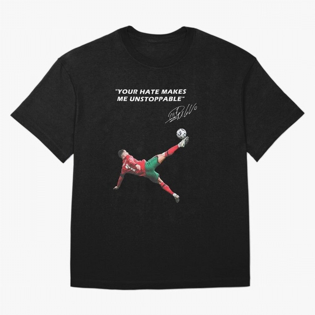 Cristiano Ronaldo Footballer Oversized T-Shirt Celebrate Football Dreams Across FIFA World Cup 2026 for Fans of Neymar and Argentina and Brazil, Bringing Match Day Excitement, Supporter Culture, Golden Goals and Global Football Passion; Made for