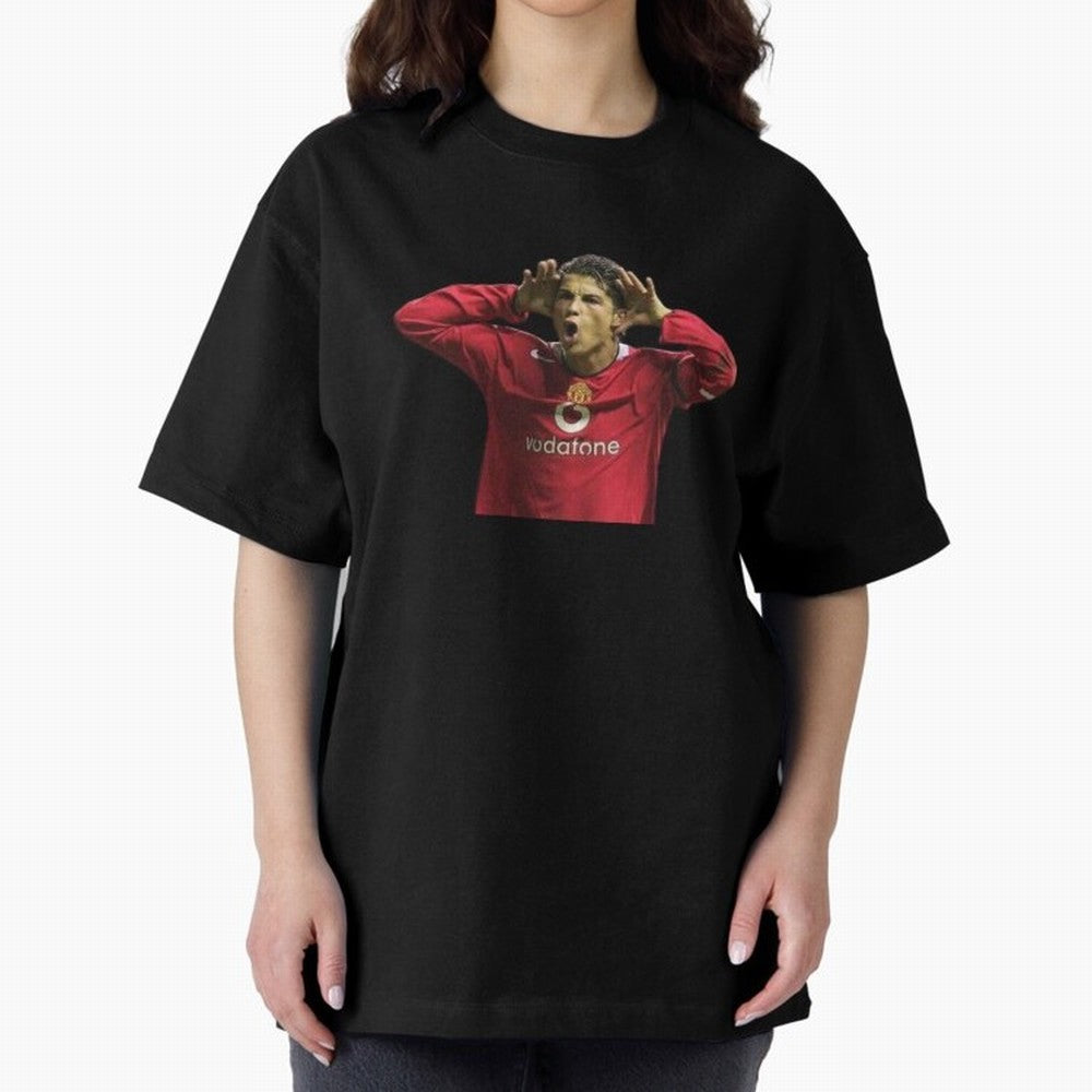 Crisitano Ronaldo Oversized T-Shirt Show Fan Pride Across the FIFA World Cup 2026 Journey through Haaland and Mbappe Highlights, England, France and Netherlands Pride, Global Supporter Spirit, Legendary Goals, National Colors and Tournament