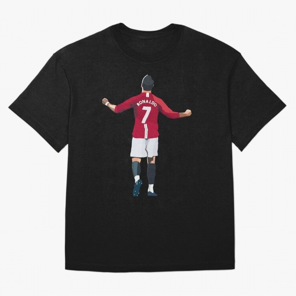 Cristiano Ronaldo Active Oversized T-Shirt Show Up for the Glory of FIFA World Cup 2026 USA Canada Mexico Spirit, Inspired by Portugal, Haaland, Retro Football Energy, Iconic Rivalries, Trophy Chase Drama and Stadium Atmosphere; Perfect for