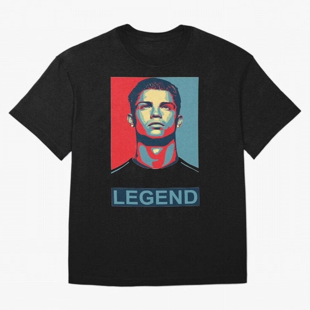 cristiano ronaldo legend Oversized T-Shirt Join the Global Buzz around FIFA World Cup 2026 with Messi and Cristiano Ronaldo, Spain Energy, Sports Nostalgia, International Competition, Famous Players and Unforgettable Victories; Built for Supporters