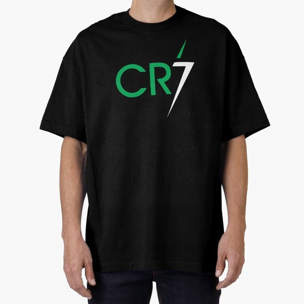 Cristiano Ronaldo CR7 Soccer Football Portugal Champion Oversized T-Shirt Remember FIFA World Cup 2026 USA Canada Mexico Spirit, Centered on England and Germany, Haaland and Mbappe, Champion Mindset, Group Stage Buzz, Knockout Tension and