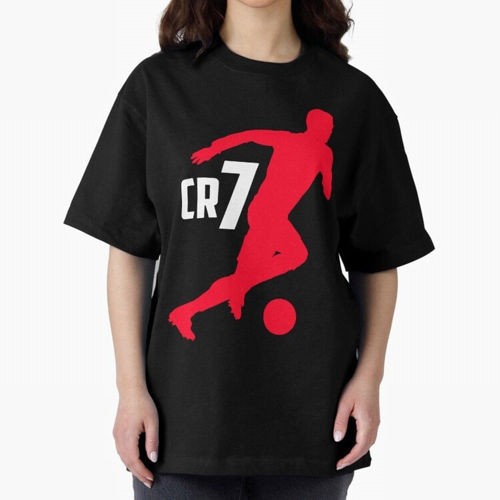 Cristiano Ronaldo Oversized T-Shirt Fuel the Hype around FIFA World Cup 2026 Group Stage Spirit, with England, France and Netherlands, Cristiano Ronaldo, Goal Celebration Energy, Supporter Heritage, Football Icons and Worldwide Tournament Joy;
