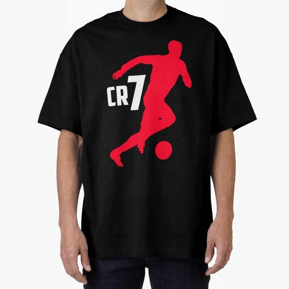 Cristiano Ronaldo Oversized T-Shirt Fuel the Hype around FIFA World Cup 2026 Group Stage Spirit, with England, France and Netherlands, Cristiano Ronaldo, Goal Celebration Energy, Supporter Heritage, Football Icons and Worldwide Tournament Joy;