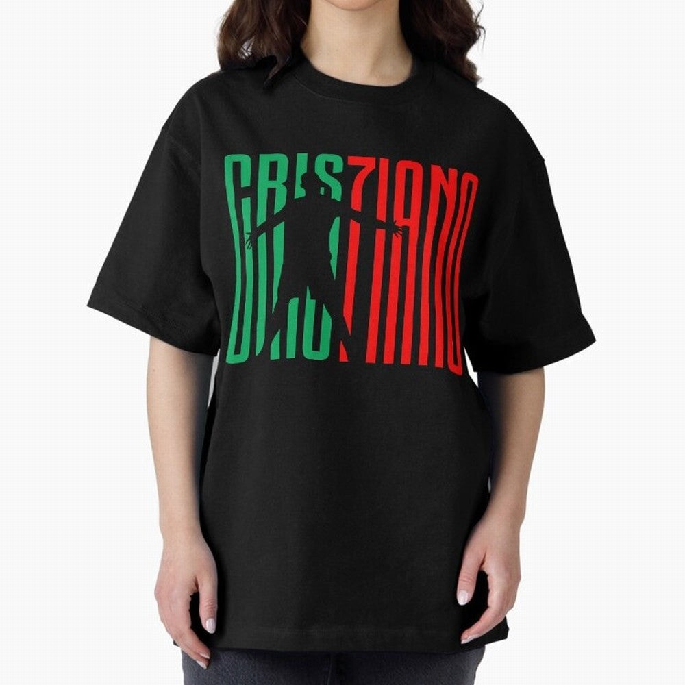 Cristiano Ronaldo 7 Oversized T-Shirt Join FIFA World Cup 2026 USA Canada Mexico Highlighting Mbappe, France Energy, Soccer Culture, Superstar Moments, National Team Dreams and Competitive Fire; Built for Supporters Chasing Trophy Dreams, Final