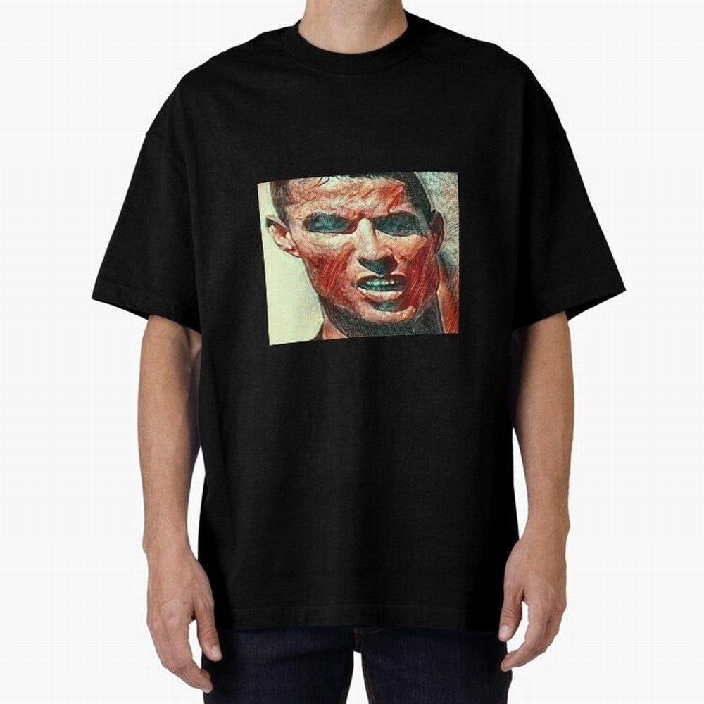 Ronaldo Oversized T-Shirt Join the Global Buzz around FIFA World Cup 2026 Driven by Messi, Neymar and Mbappe, England and Germany Energy, Classic Soccer Heritage, Championship Pressure, Fan Loyalty and International Pride; Created for Match Day