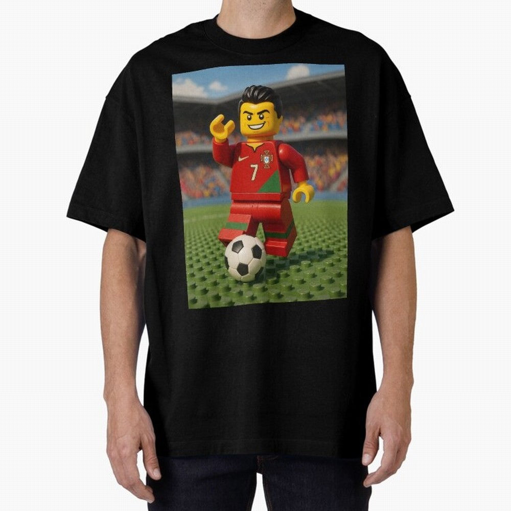 Block CR7 Oversized T-Shirt Celebrate Unforgettable Nights in the FIFA World Cup 2026 Group Stage Journey through Cristiano Ronaldo, Haaland and CR7 Highlights, Germany Pride, Game Day Rituals, Football Legends, Country Pride and the Road to the