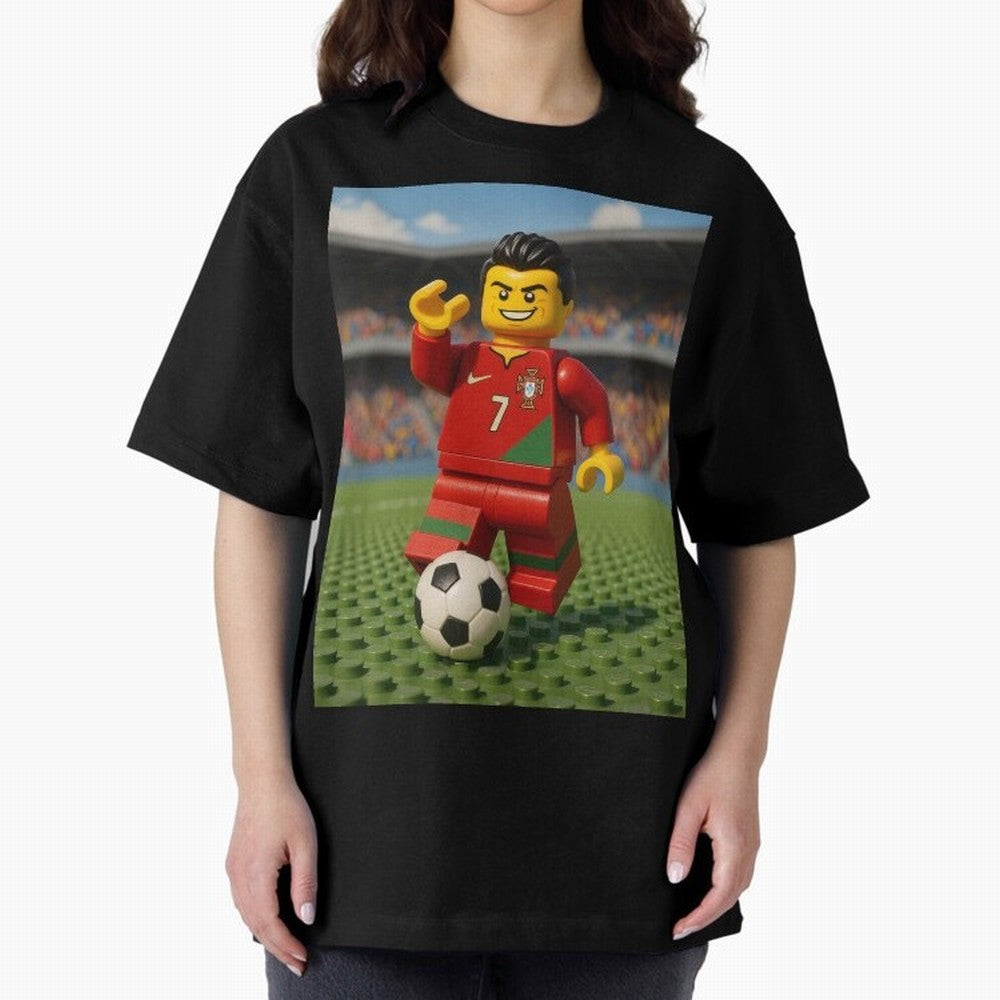 Block CR7 Oversized T-Shirt Celebrate Unforgettable Nights in the FIFA World Cup 2026 Group Stage Journey through Cristiano Ronaldo, Haaland and CR7 Highlights, Germany Pride, Game Day Rituals, Football Legends, Country Pride and the Road to the
