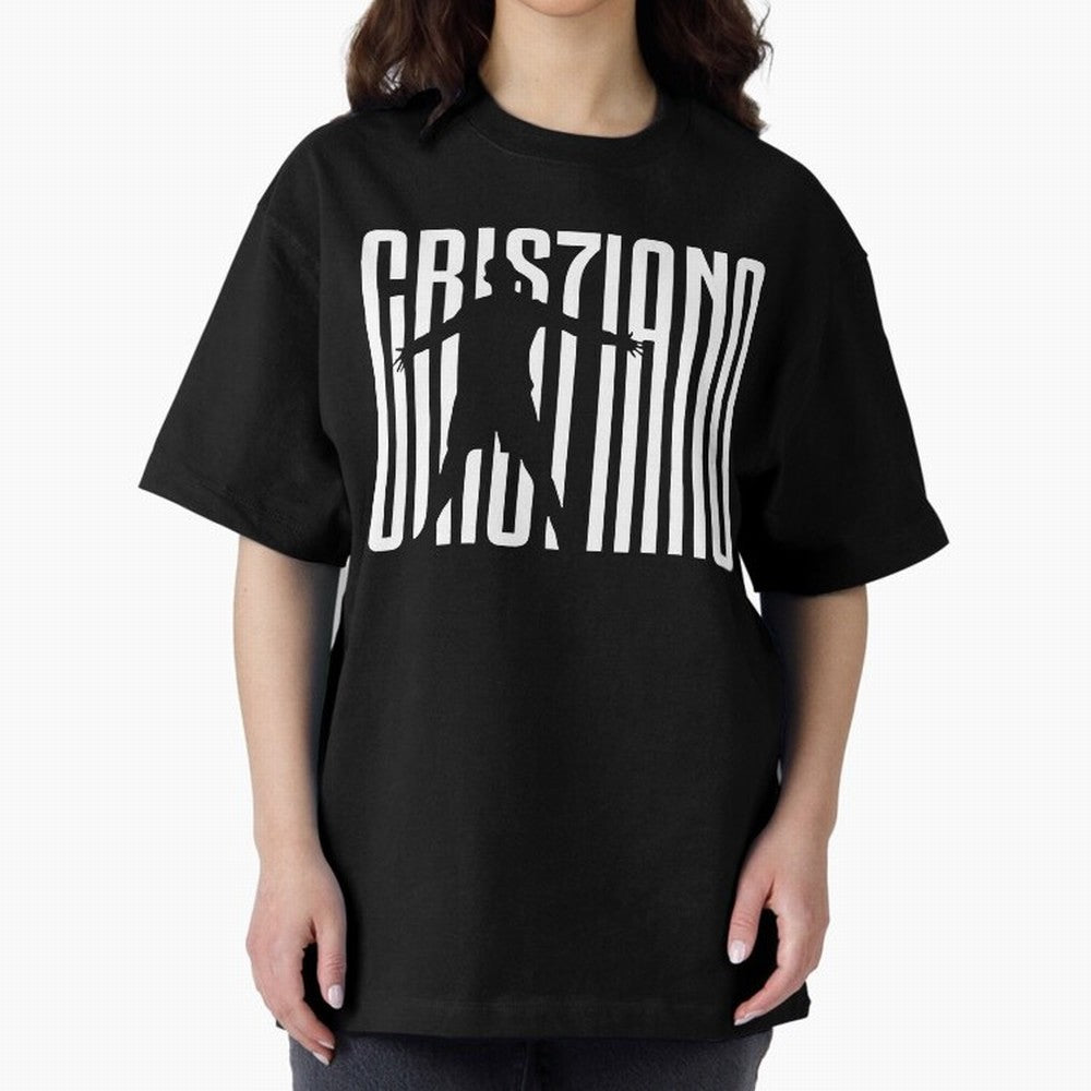 Cristiano ronaldo Oversized T-Shirt Fuel Your Fan Pride for FIFA World Cup 2026 Group Stage for Fans of Messi, Neymar and Mbappe and Portugal, Spain and Germany, Bringing Soccer Culture, Superstar Moments, National Team Dreams and Competitive Fire;