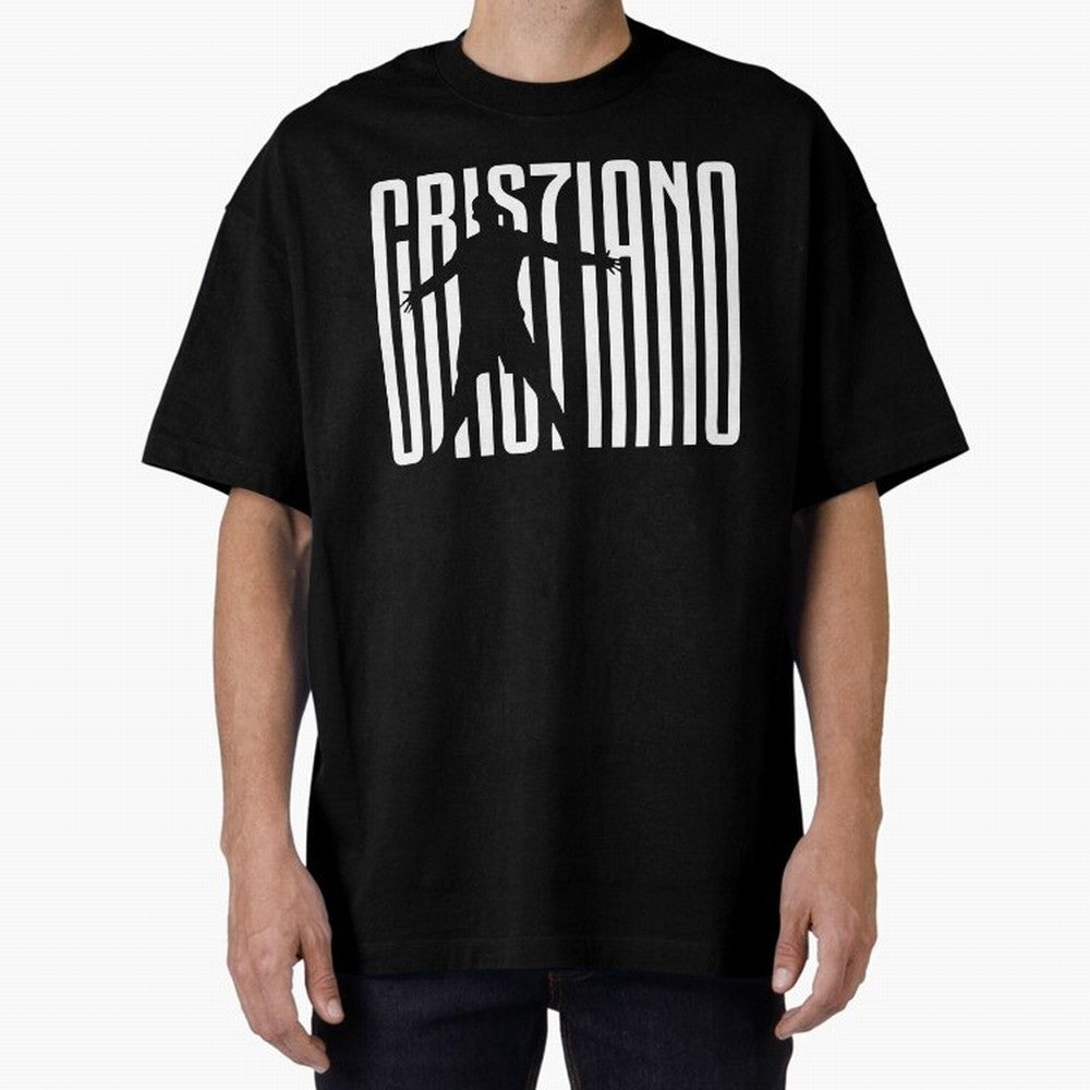 Cristiano ronaldo Oversized T-Shirt Fuel Your Fan Pride for FIFA World Cup 2026 Group Stage for Fans of Messi, Neymar and Mbappe and Portugal, Spain and Germany, Bringing Soccer Culture, Superstar Moments, National Team Dreams and Competitive Fire;