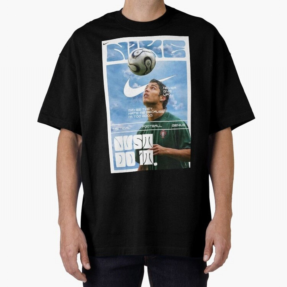 CR7 Oversized T-Shirt Fuel Your Fan Pride for the FIFA World Cup 2026 Journey through Messi and Cristiano Ronaldo Highlights, Argentina and Brazil Pride, Vintage Soccer Flavor, Modern Football Stars, National Flags and Final Night Emotion; Great