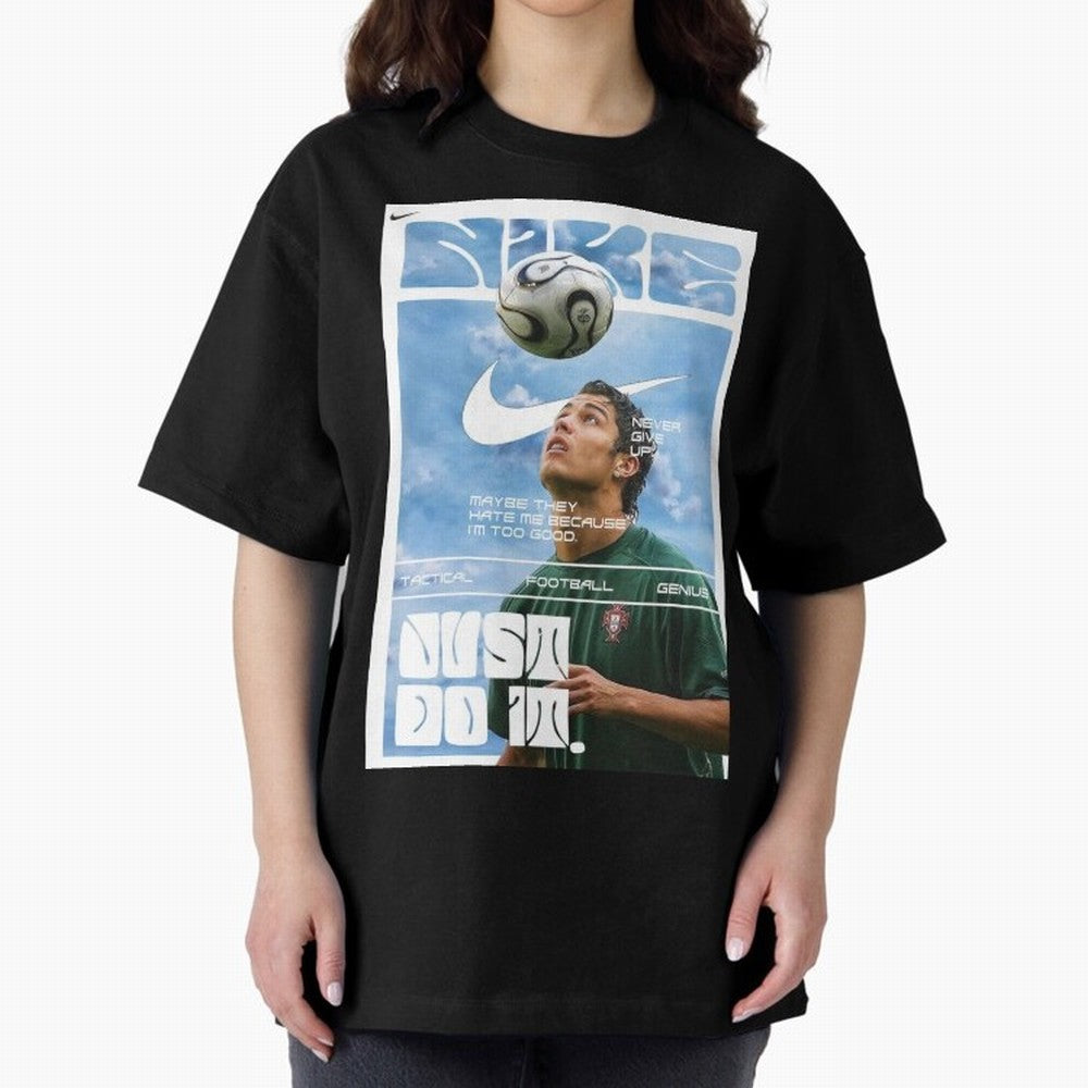 CR7 Oversized T-Shirt Fuel Your Fan Pride for the FIFA World Cup 2026 Journey through Messi and Cristiano Ronaldo Highlights, Argentina and Brazil Pride, Vintage Soccer Flavor, Modern Football Stars, National Flags and Final Night Emotion; Great