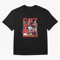 Retro Cristiano Ronaldo Manchester United Oversized T-Shirt Honor FIFA World Cup 2026 Driven by Cristiano Ronaldo, Haaland and CR7, France and Portugal Energy, Vintage Soccer Flavor, Modern Football Stars, National Flags and Final Night Emotion;